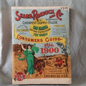 Vintage 1970's reprint of 1900 Sears Catalog
